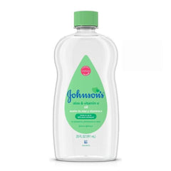 Johnson's Baby Oil with Aloe Vera and Vitamin E 591ML