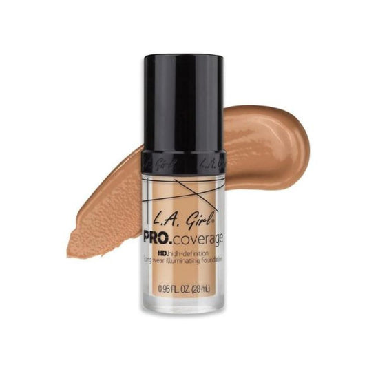 L.A. Girl Cosmetics Liquid Foundation Pro HD GLM644 Natural