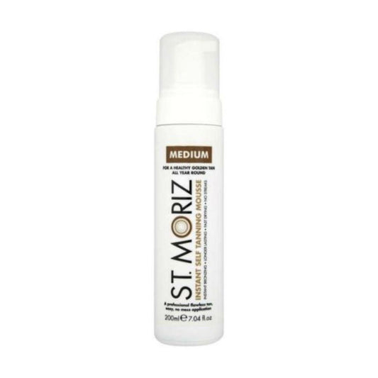 St. Moriz Instant Self Tanning Mousse Medium 200ML