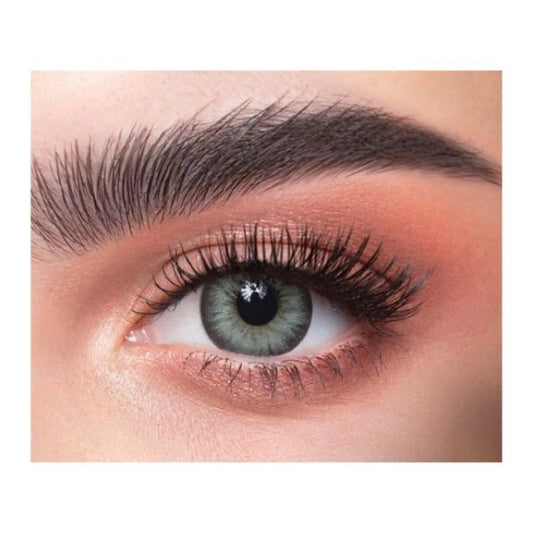 Dahab Daily Color Contact Lenses- Sabrin Grey Green 5