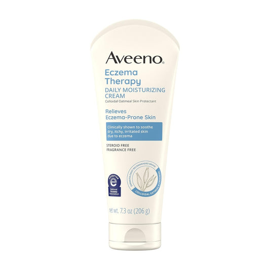 Aveeno Eczema Therapy Daily Moisturizing Body Cream for Sensitive Skin 206G