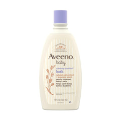 Aveeno Baby Nighttime Calming Bath and Wash Lavender Vanilla Scent 532ML