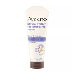 Aveeno Stress Relief Lotion with Lavender Oatmeal to Calm and Relax 71G