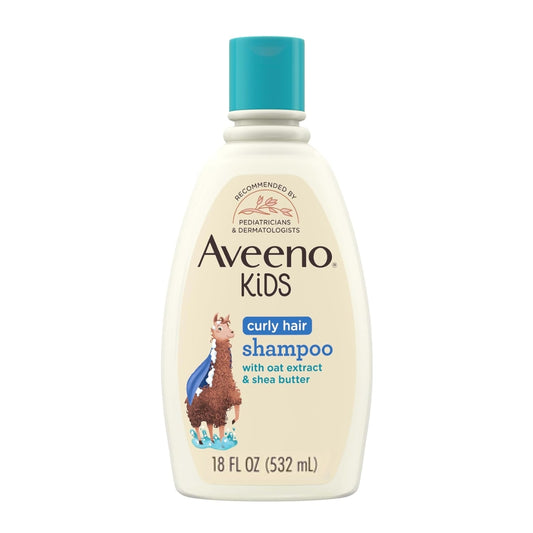 Aveeno Kids Hydrating Shampoo for Curly Hair with Oat and Shea Butter 532ML