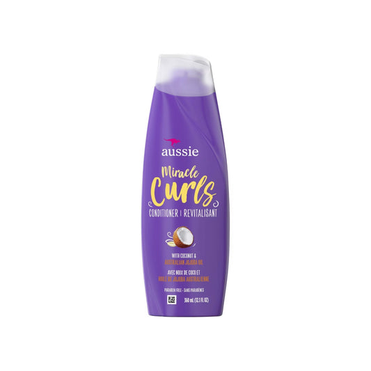 Aussie Miracle Curls Conditioner with Coconut and Jojoba Oil 360ML