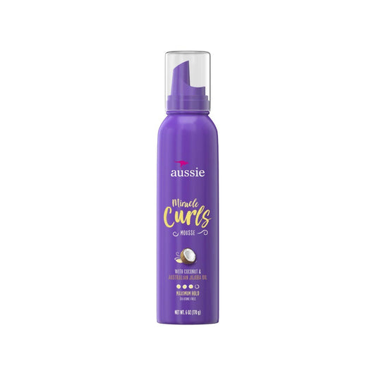 Aussie Miracle Curls Refresher Spray Gel Strong Hold with Coconut and Jojoba Oil 170G