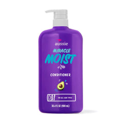 Aussie Miracle Moist Conditioner with Avocado and Jojoba Oil 900ML