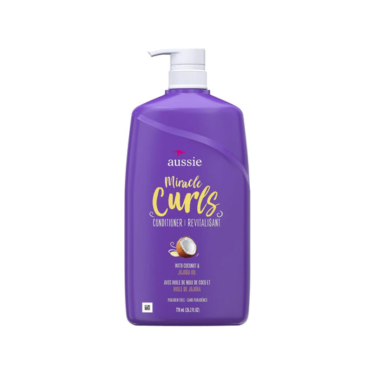 Aussie Miracle Curls Conditioner with Coconut and Jojoba Oil 778ML