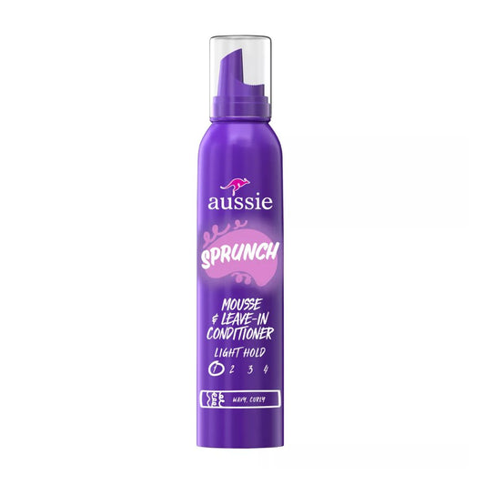 Aussie Sprunch Mousse Leave In Conditioner Light Hold 170G