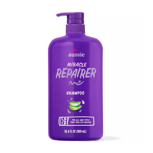 Aussie Miracle Repairer Shampoo with Aloe For All Hair Type 900ML
