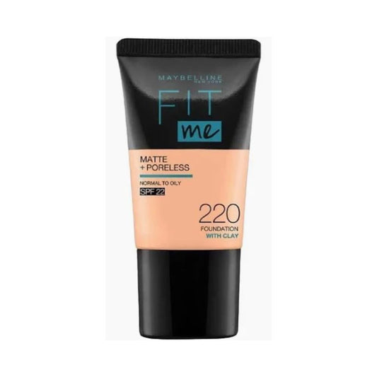 Maybelline New York Fit Me Matte and Poreless Foundation 220 Natural Beige