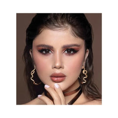 Dahab Monthly Color Contact Lenses -Topaz 12