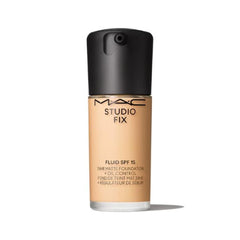 MAC Studio Fix Fluid SPF15 Foundation NC15 Light Beige With Golden Undertones