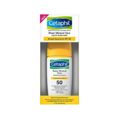 Cetaphil Sheer Mineral Sunscreen Face Drops SPF 50 - 50ML