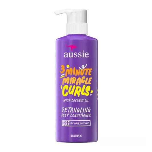 Aussie 3 Minutes Miracle Curls Detangling Deep Conditioner 475ml