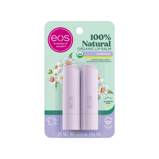 Eos Natural Shea Lip Balm Chamomile Dermatologist Recommended For Sensitive Skin