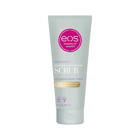 Eos Cashmere Skin Collection Pre-Shave Scrub Vanilla Cashmere Scented, Body Scrub 207ML