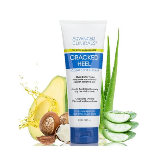 Advanced Clinicals Cracked Heel Rough Spot Cream 237ML