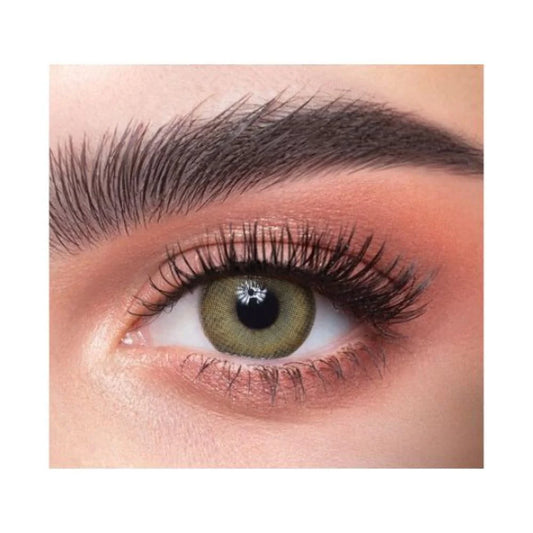 Dahab Monthly Color Contact Lenses - Olive 44