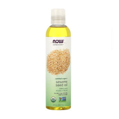 Now Foods Solution Organic Sesame Seed Oil 237ML