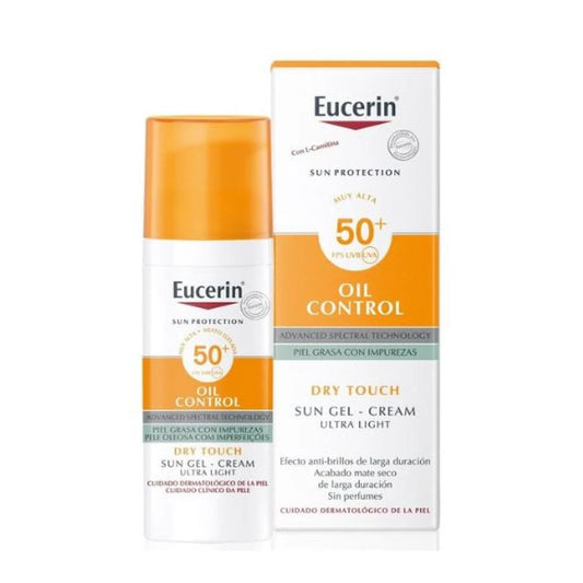 Eucerin Sun Gel Cream Oil Control FPS 50 -50ml