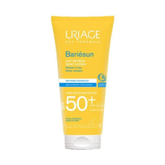 Uriage Bariesun Silky Lotion Sunscreen Water Resistant High Protection + SPF 50 for Sensitive Skin 100ML