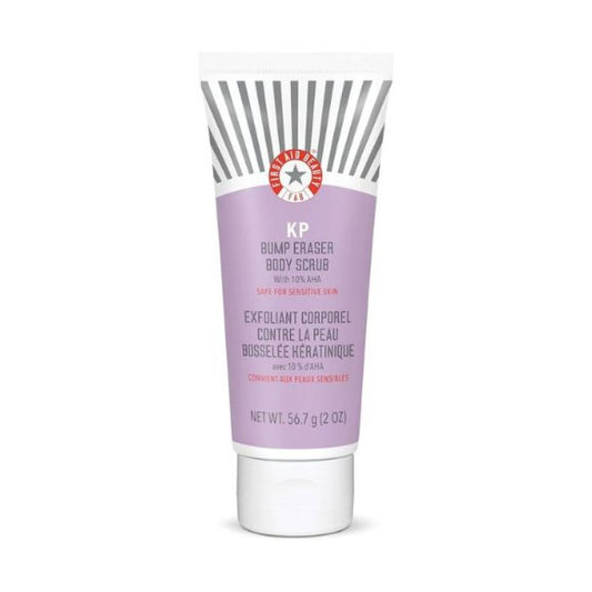 كيه بي فيرست ايد بيوتي مقشر الجسم بامب ايريزر لتقرن الشعرية مع 10% حمض الفا هيدروكسي 2 اونصة