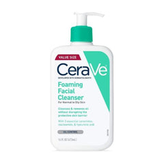 CeraVe Foaming Facial Cleanser for Oily and Mixed Skin 473ML