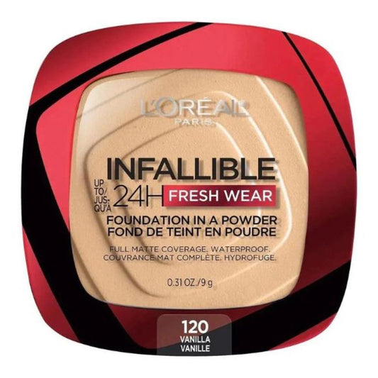 L'Oreal Paris Infallible 24 Hour Foundation in a Powder 120 Vanilla