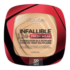 L'Oreal Paris Infallible 24 Hour Foundation in a Powder 120 Vanilla