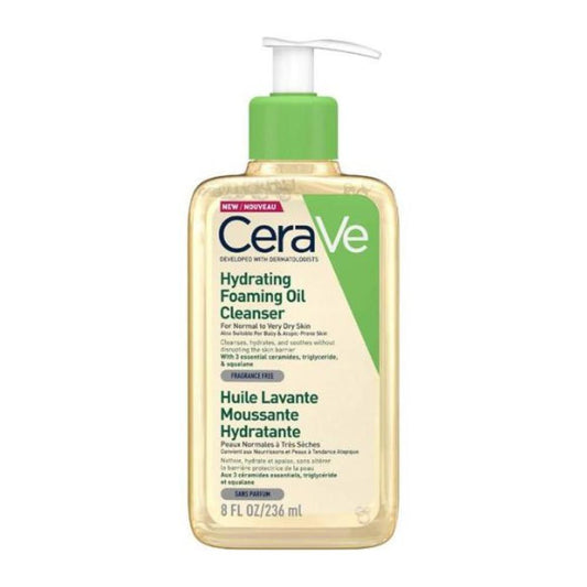 CeraVe Hydrating Foaming Oil Cleanser for Normal to dry skin 236ML