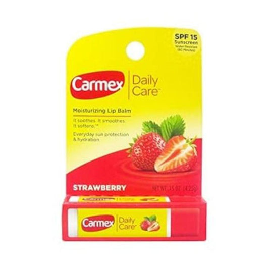 Carmex Daily Care Strawberry Lip Balm SPF 4.25G