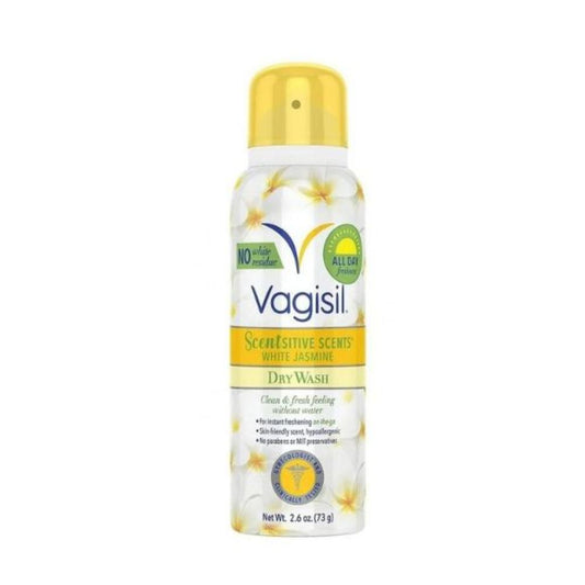 Vagisil Scented Dry Wash with White Jasmine for Sensitive Areas 73G