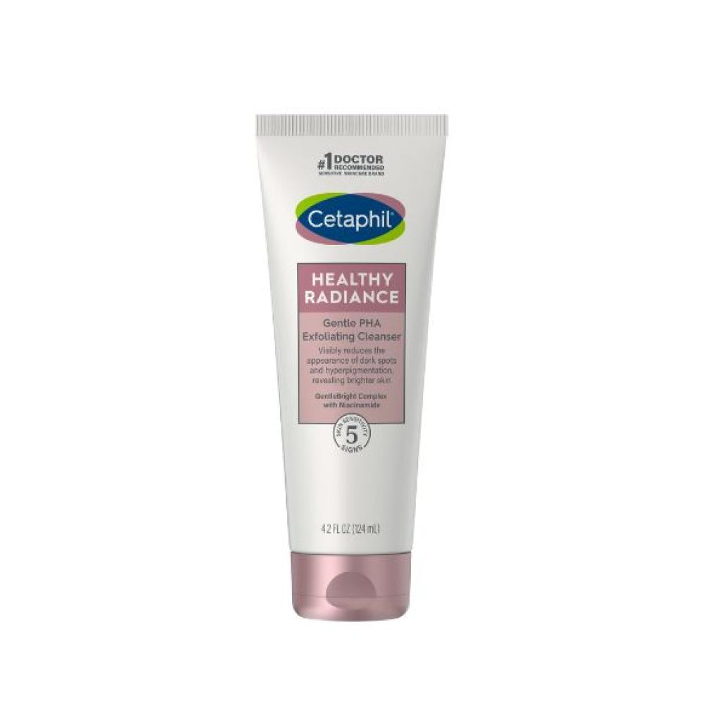 Cetaphil Face Wash, Healthy Radiance Gentle Exfoliating Cleanser 124ML