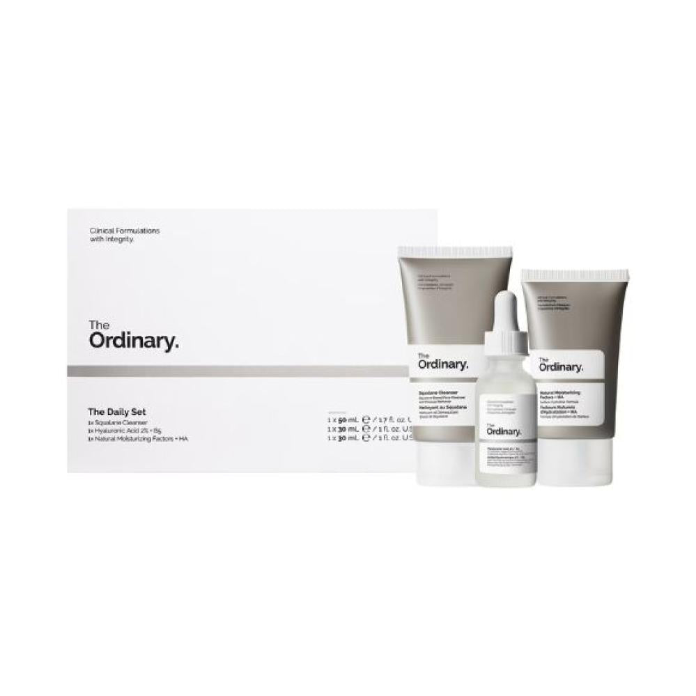 ذا اوردنري مجموعة العناية اليومية بالبشرة 3 قطع