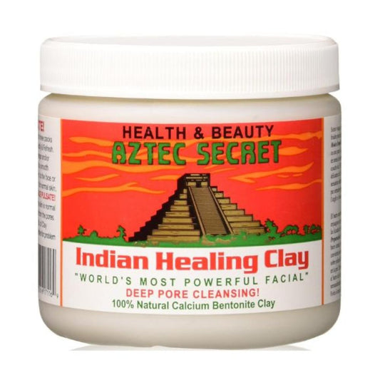 Aztec Indian Healing Clay Mask for Face and Body Deep Cleansing 450G