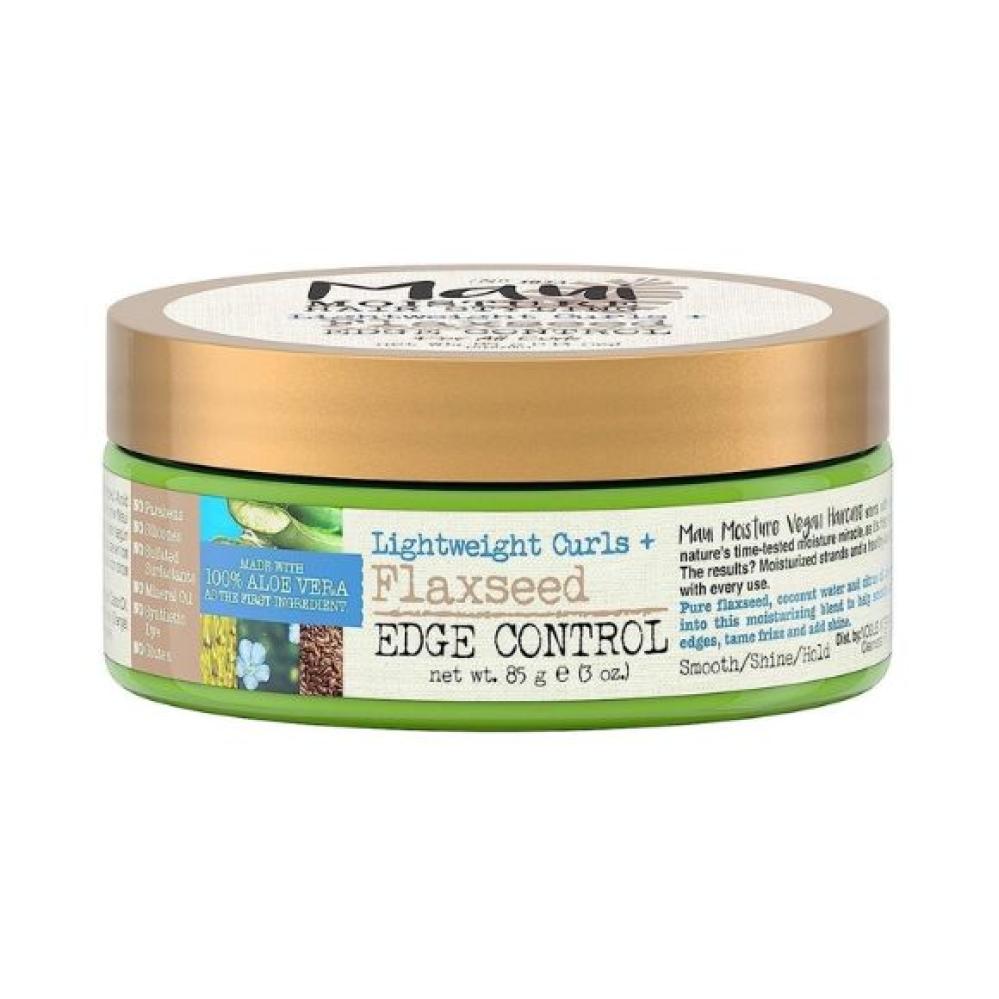 Maui Moisture lightweight curls + Flaxseed edge control Frizz cream 85G