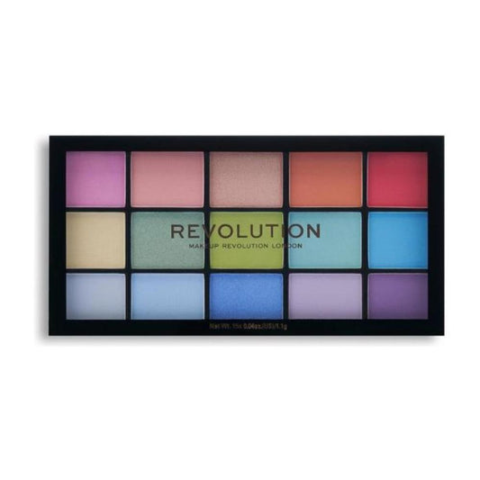 Revolution Makeup Reloaded Eyeshadow Palette in Sugar Pie 15Colors