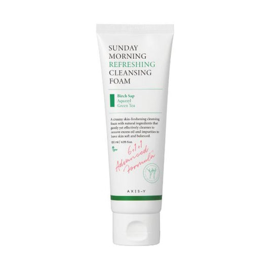 AXIS-Y Sunday Morning Refreshing Cleansing Foam, 120ML