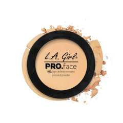 L.A. Girl Cosmetics Pro Face HD Matte Pressed Powder Creamy Natural GPP604