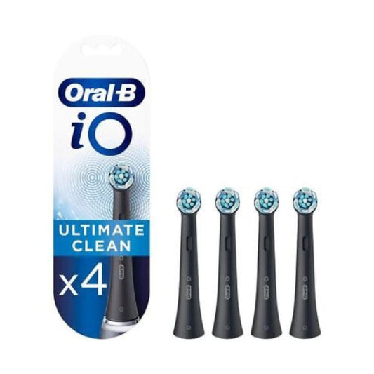 Oral-B Toothbrush IO Ultimate Clean Black 4 Pieces
