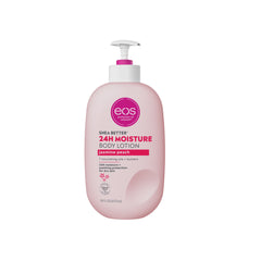 eos Shea Better Body Lotion- jasmine peach, 24-Hour Moisture