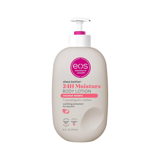 Eos Shea Better Body Lotion Coconut Waters 24Hour Moisture
