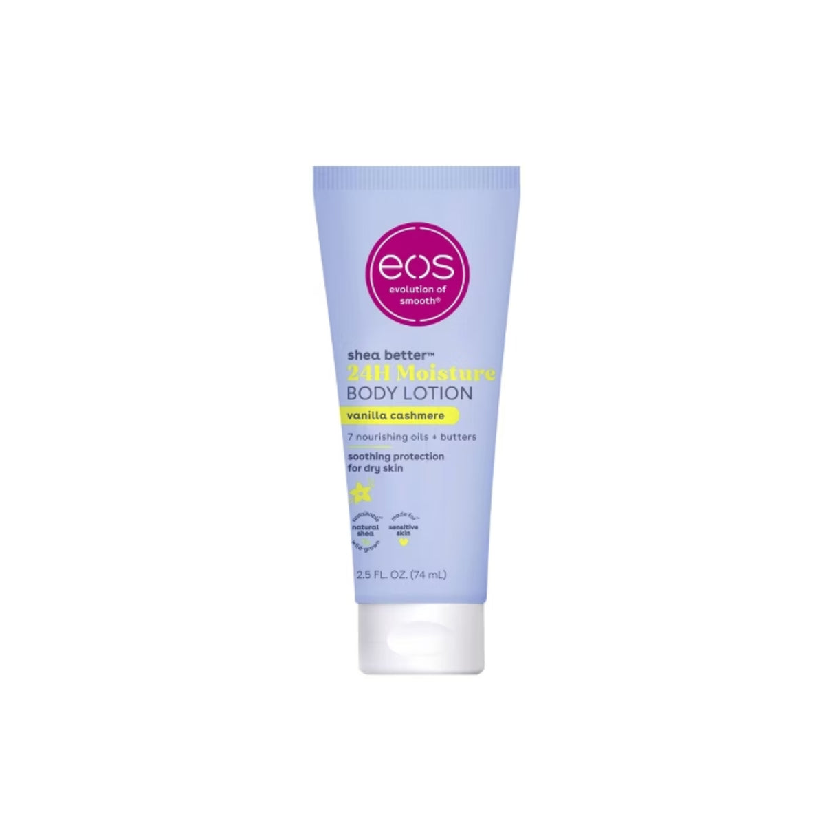 Eos Shea Better Body Lotion vanilla cashmere 24Hour Moisture 74ML
