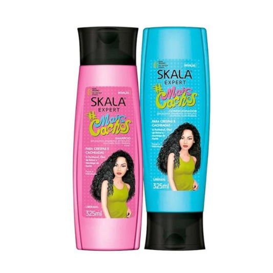 Skala Mais Cachos Kit Shampoo and Condicionador 325ML