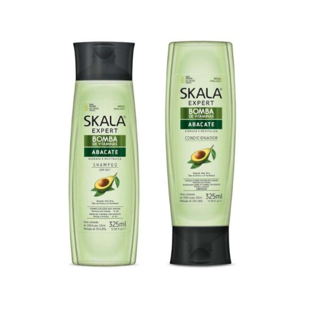 Skala Avocado and Castor Oil Shampoo and Conditioner Set 325ML
