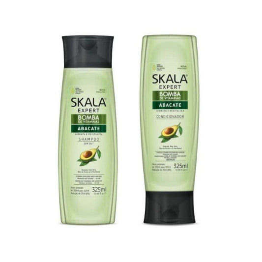 Skala Avocado and Castor Oil Shampoo and Conditioner Set 325ML