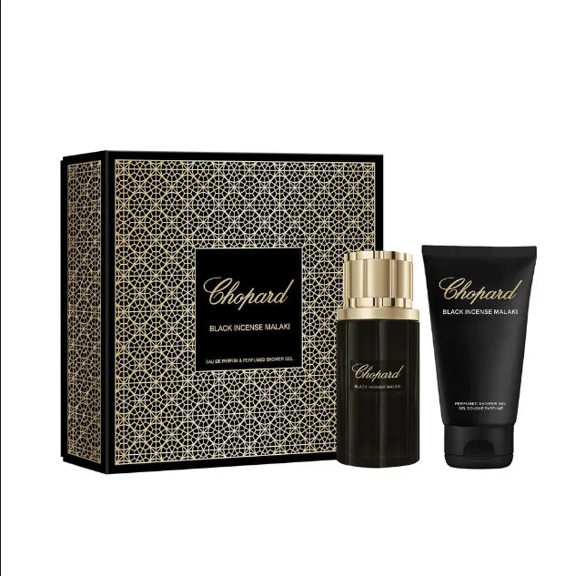 Chopard Black Incense Malaki EDP Unisex 80ML Set