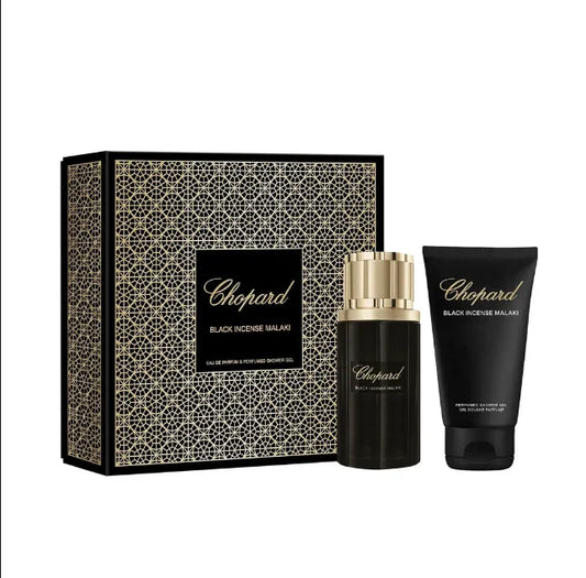 Chopard Black Incense Malaki EDP Unisex 80ML Set