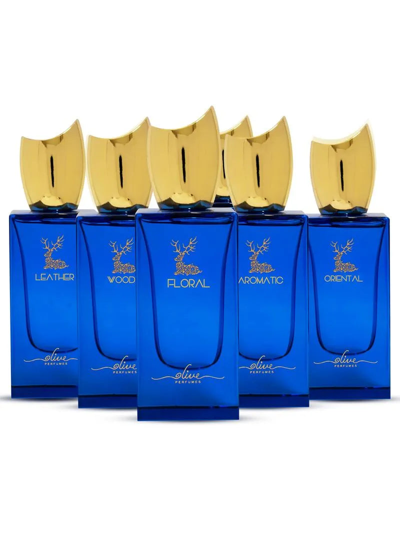 Olive Perfumes Private Collections Unisex 6Pcs × 50ML Set